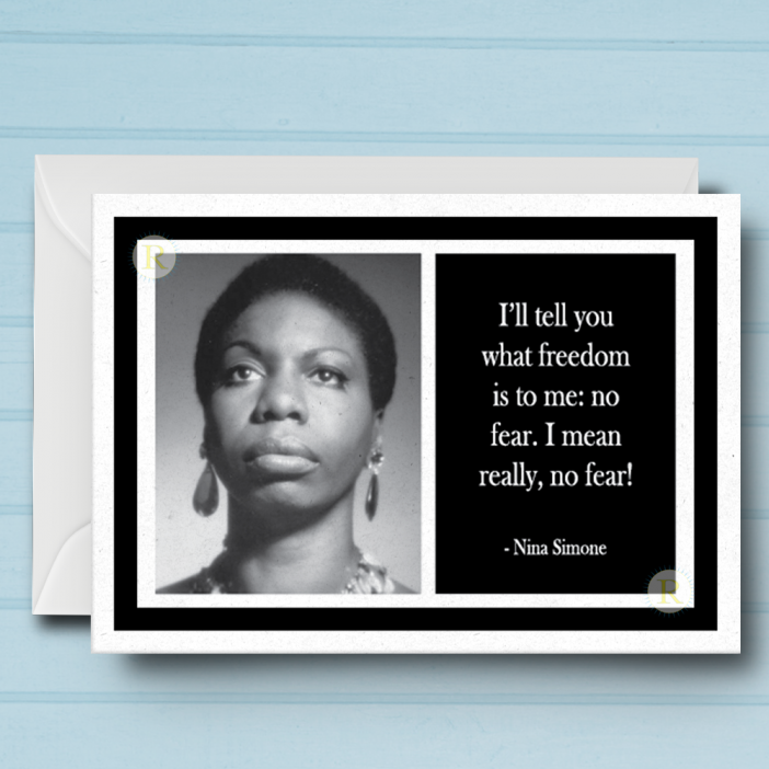 Nina Simone Card